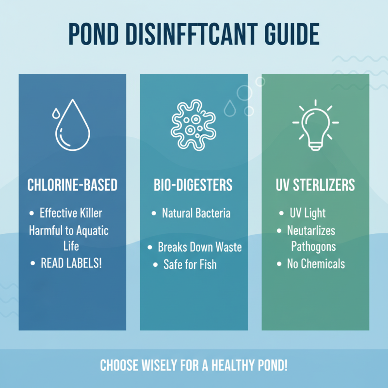 How to Choose the Right Pond Disinfectant for Your Water Garden?
