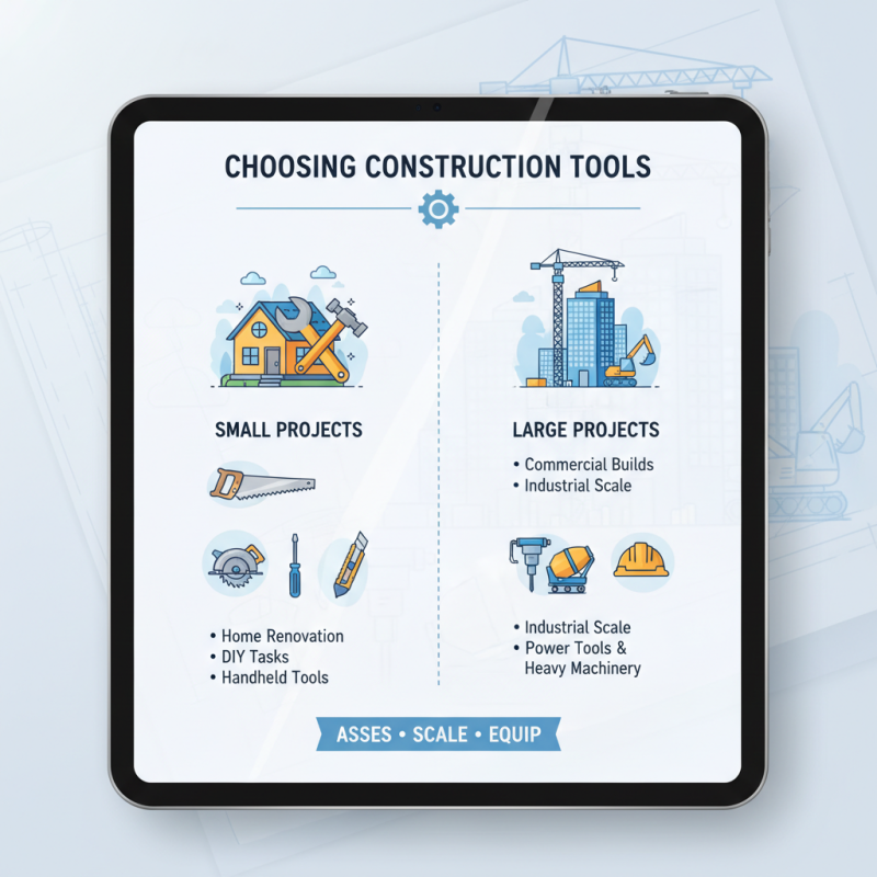 10 Essential Tips for Choosing the Right Construction Tools for Your Projects?