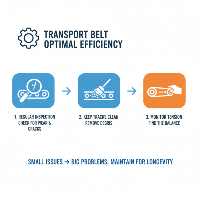 10 Essential Tips for Optimizing Your Transport Belt Efficiency