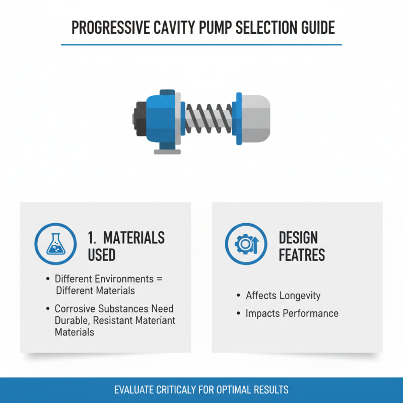 How to Choose the Right Progressive Cavity Pump for Your Needs?