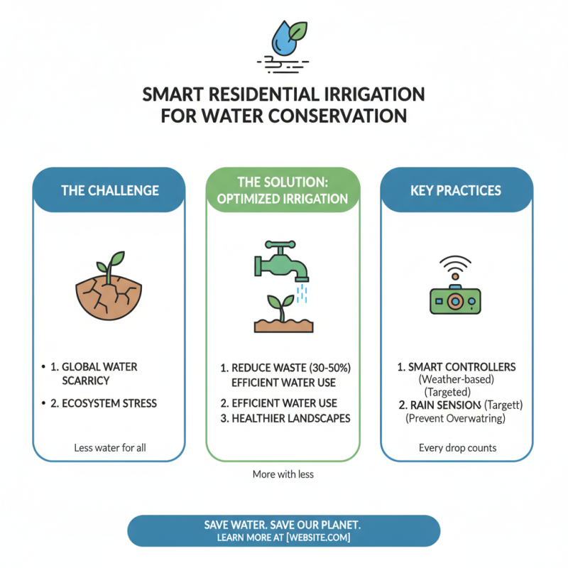 How to Optimize Residential Irrigation for Water Conservation?