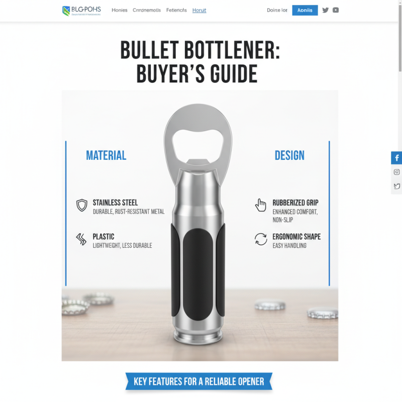 Best Bullet Bottle Openers for Effortless Use?
