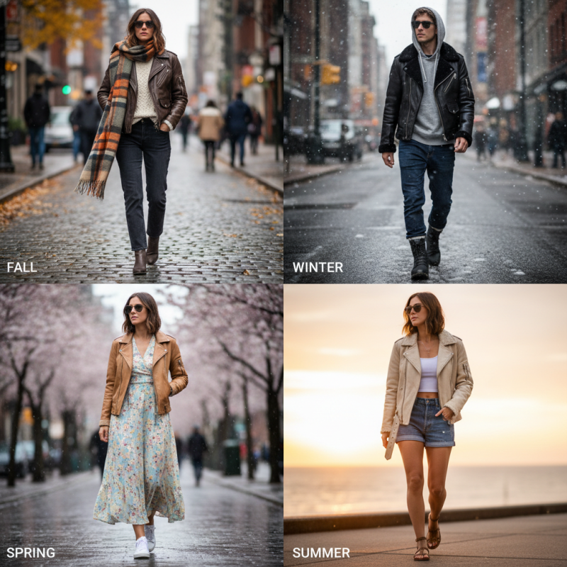 10 Essential Tips for Styling Leather Bomber Jackets in Any Season?