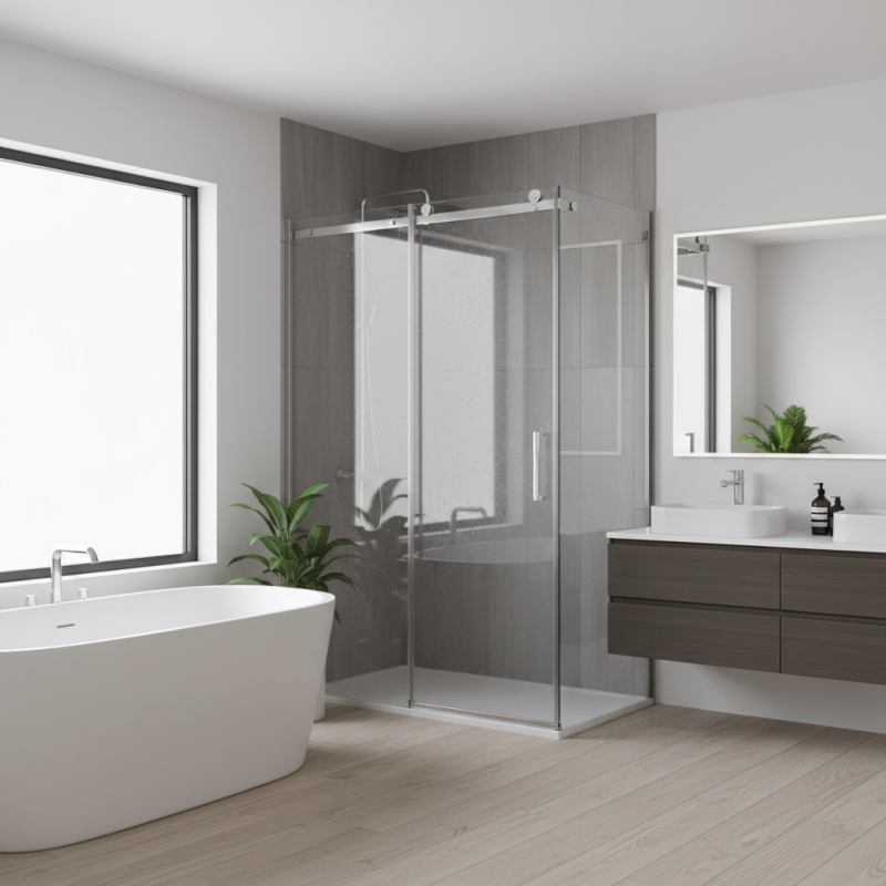 What is Sliding Door Shower Glass and How Does It Work?