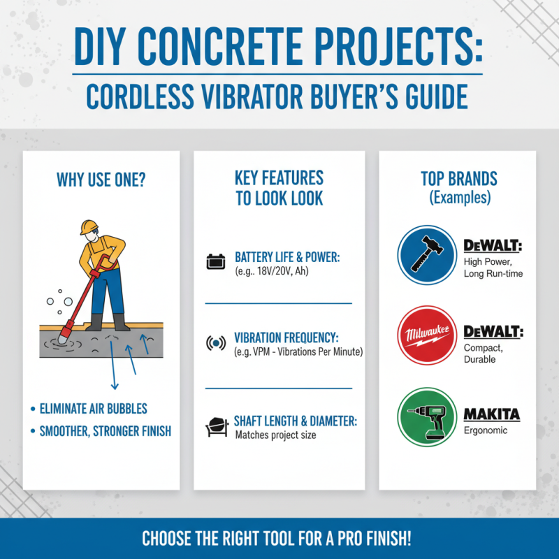 Best Cordless Concrete Vibrator for Your DIY Projects?
