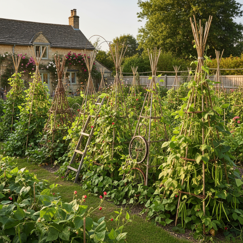 Top 10 Runner Bean Support Climbing Frames for Your Garden Garden Ideas?