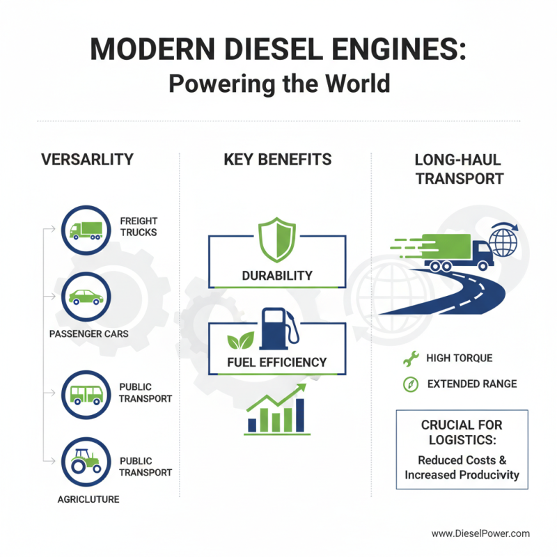 Top 10 Benefits of Diesel Engine Technology for Modern Vehicles?