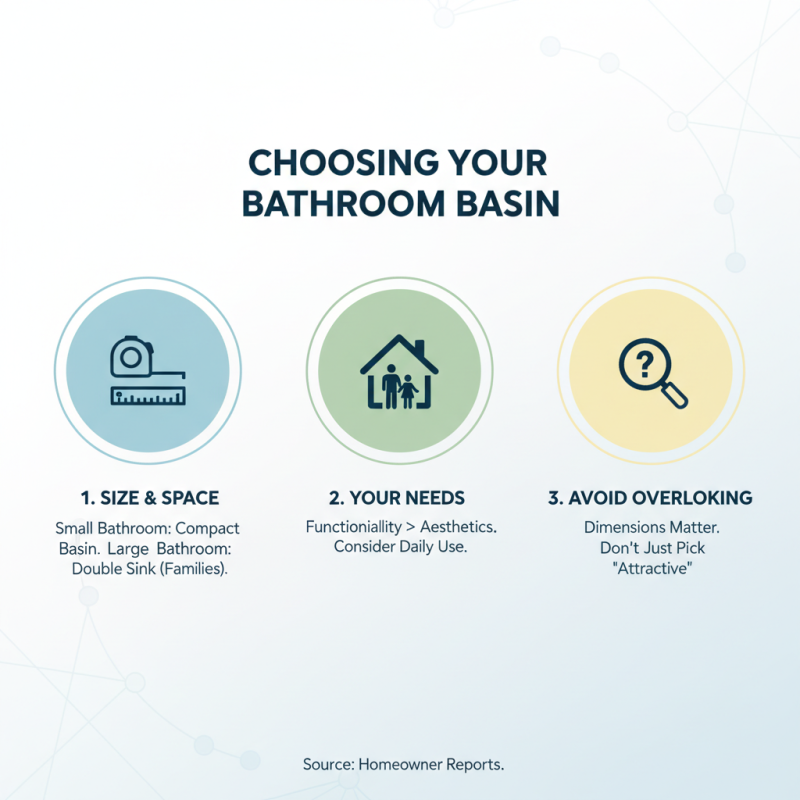 Bathroom Basin Tips for Choosing the Perfect Style and Size?