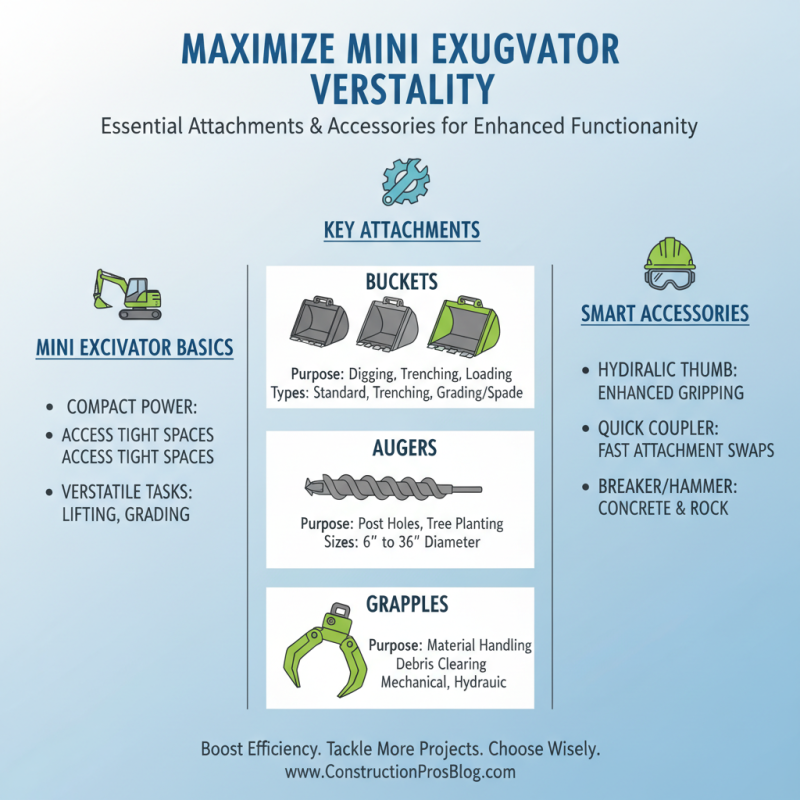 How to Choose the Right Mini Excavator for Your Project Needs?