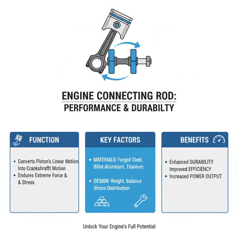 Why Is the Connecting Rod Essential for Engine Performance?