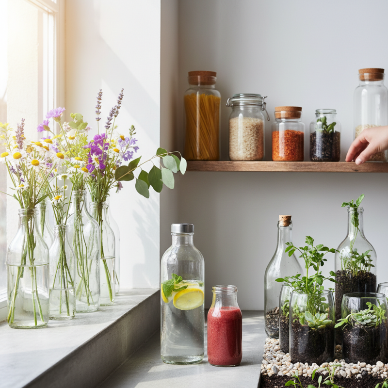 Top Uses of Glass Bottles for Everyday Life and Sustainability?