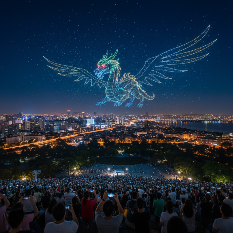 How to Create a Stunning Drone Swarm Light Show?