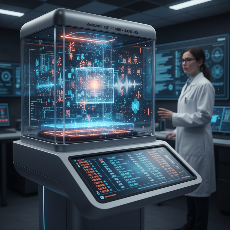 2026 Best Mandarin Sorting Machine for Efficient Language Processing?