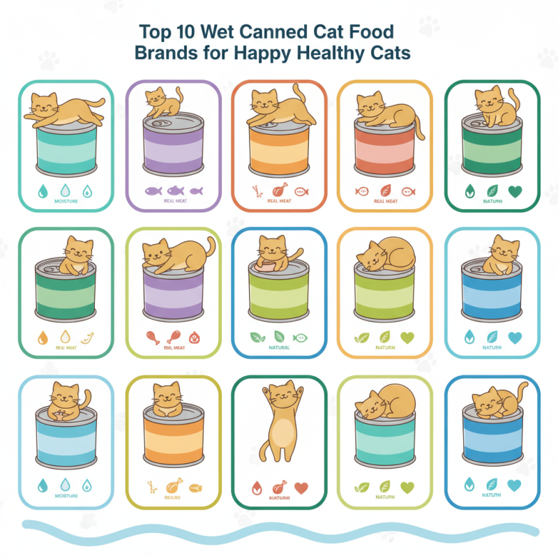 Top 10 Wet Canned Cat Food Brands for Happy Healthy Cats?