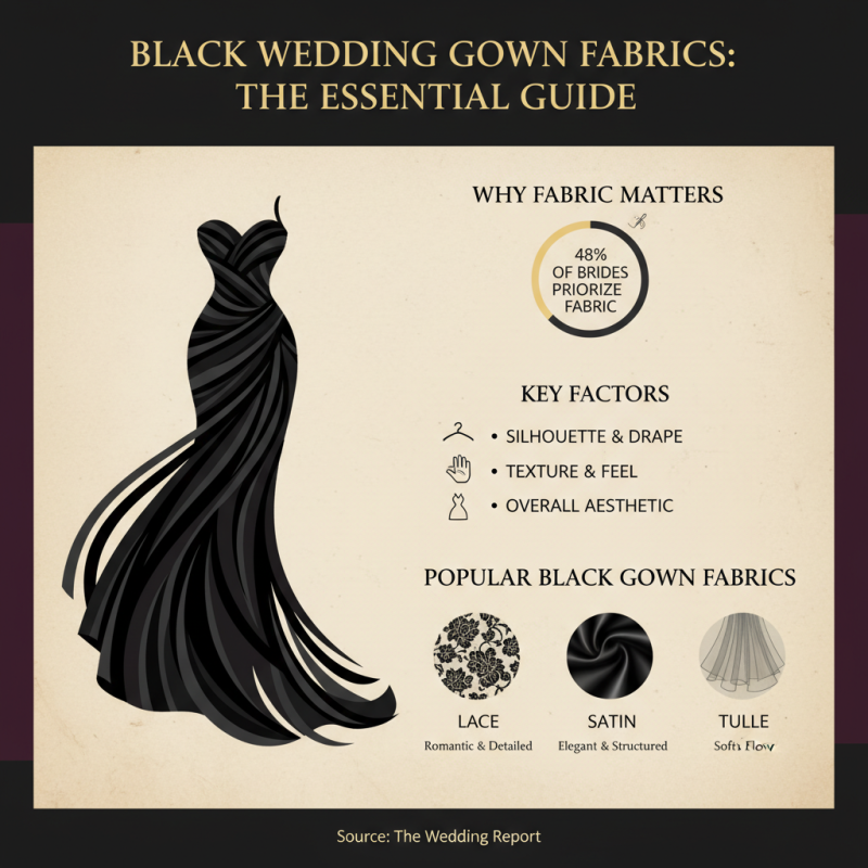 How to Choose the Perfect Black Wedding Gown for Your Big Day