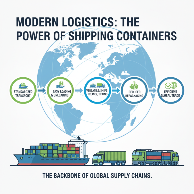 What is the Purpose of Shipping Containers in Modern Logistics?