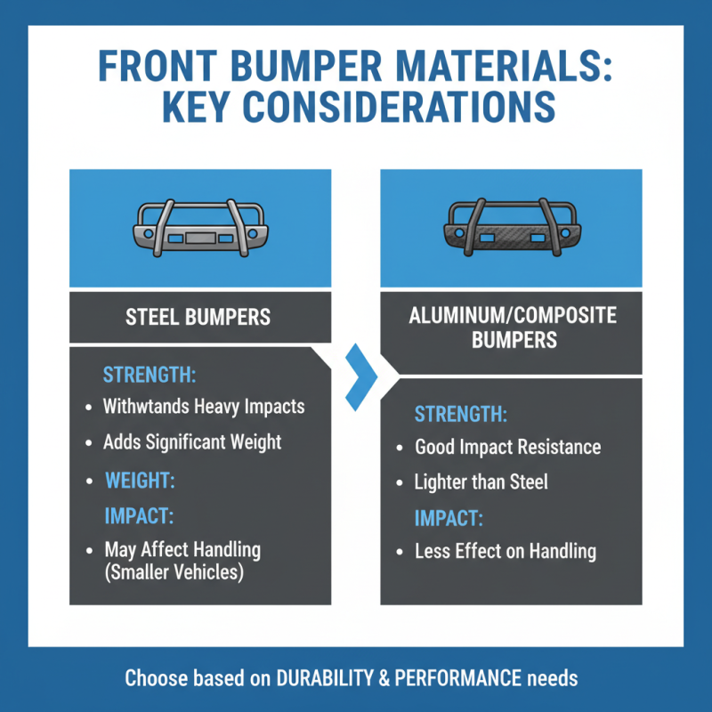 How to Choose the Right Front Bumper for Your Vehicle?