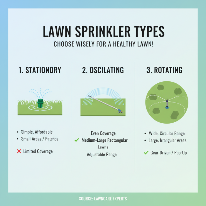 2026 How to Choose the Best Grass Sprinkler for Your Lawn Care Needs?