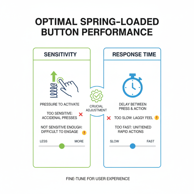 How to Use a Special Spring Loaded Button Effectively?