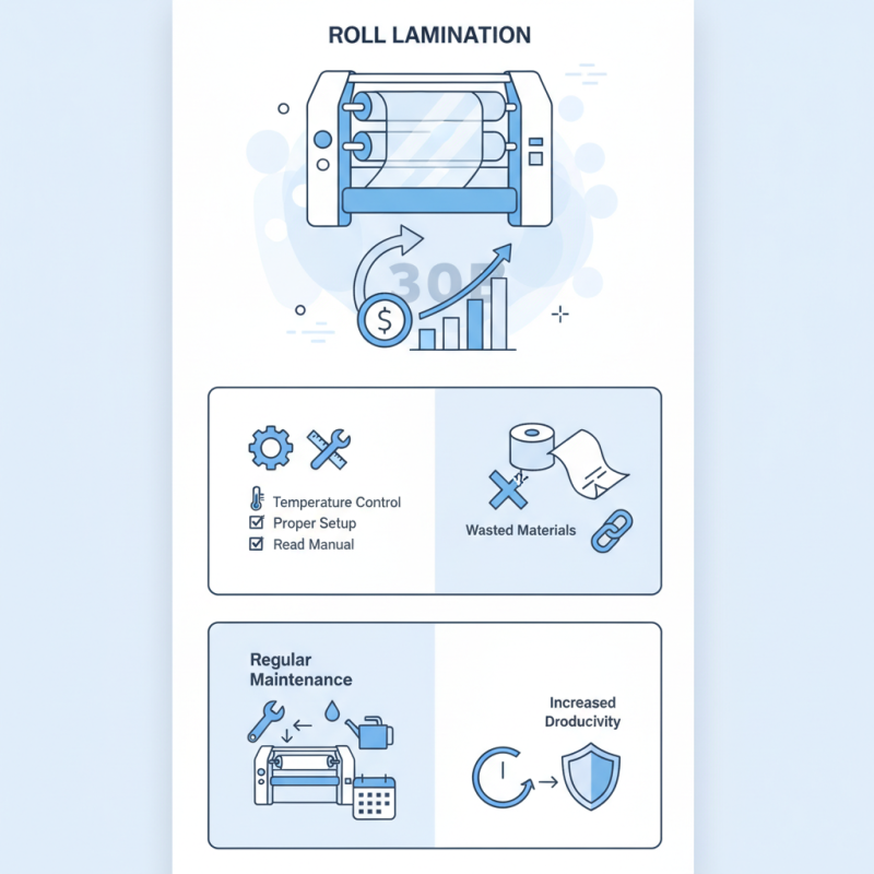 Essential Tips for Using a Roll Lamination Machine?