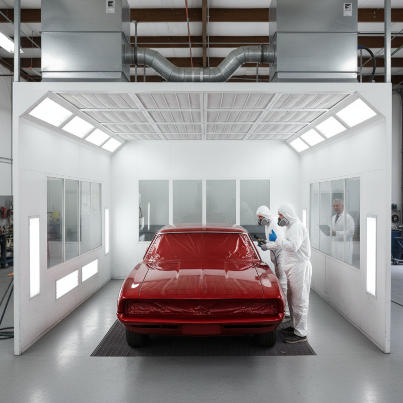 Top 10 Benefits of Using an Automotive Paint Booth?