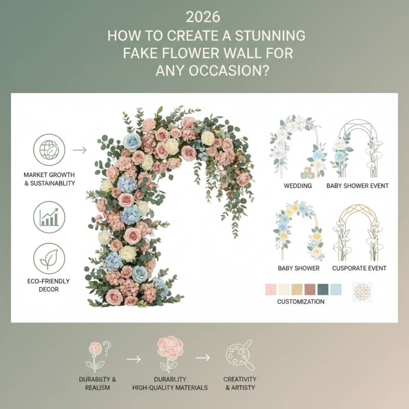 2026 How to Create a Stunning Fake Flower Wall for Any Occasion?