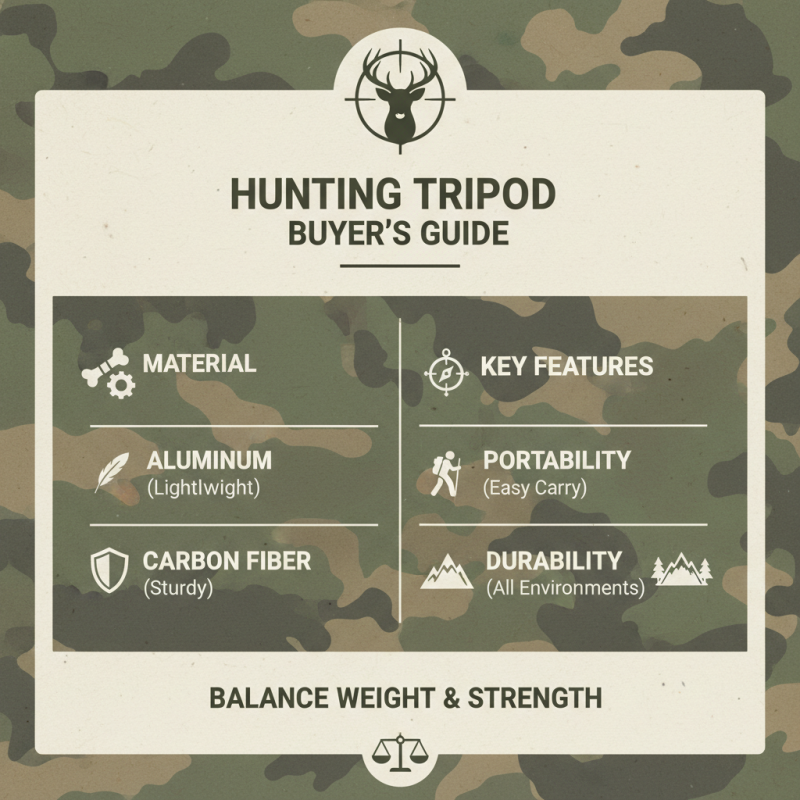 What is a Hunting Tripod and How to Choose the Best One?