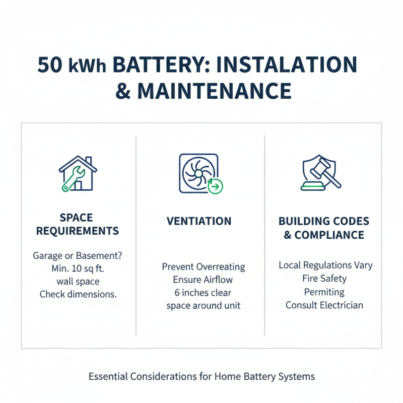 How to Choose a 50 Kwh Battery for Your Energy Needs?