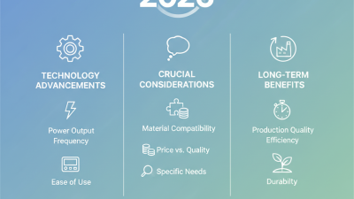 How to Choose the Best Ultrasonic Fabric Welder in 2026?