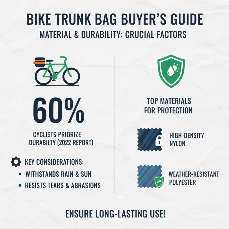 How to Choose the Best Bike Trunk Bag for Your Needs?