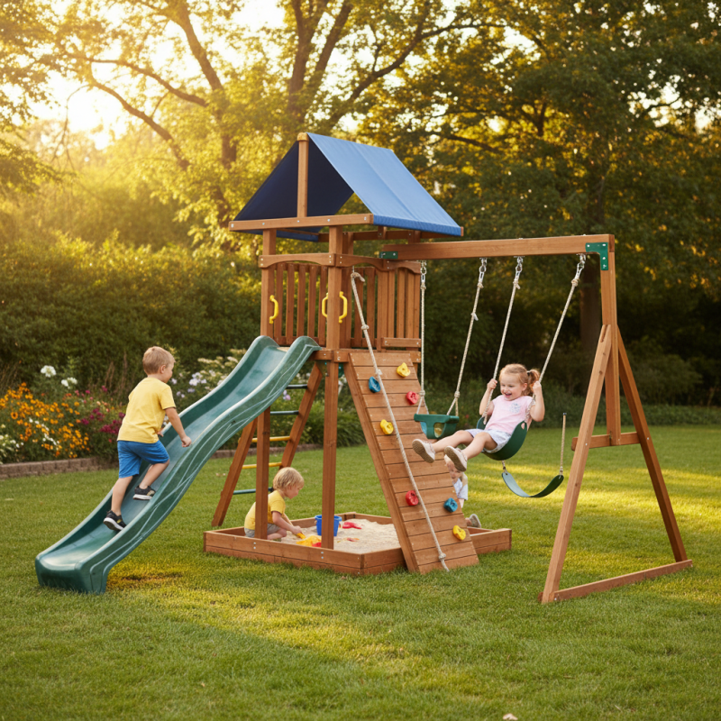 Why Choose Wooden Playsets for Your Child's Outdoor Fun?
