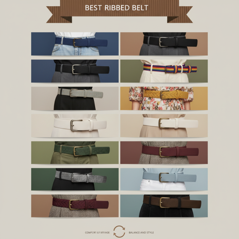 10 Best Ribbed Belts for Ultimate Comfort and Style in 2026?
