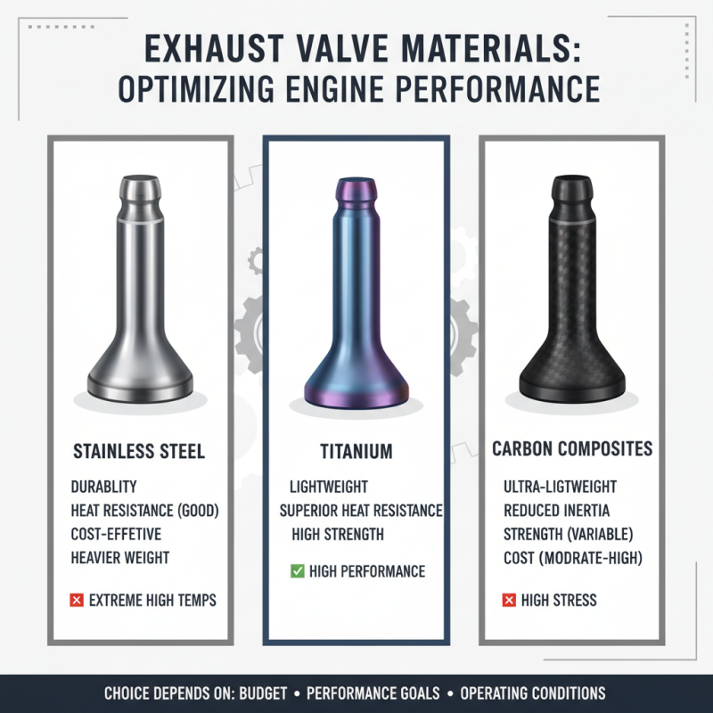 10 Best Exhaust Valve Options for Enhanced Engine Performance?