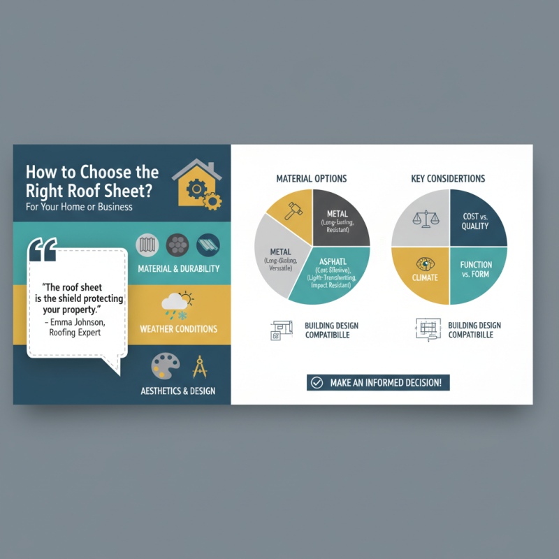 How to Choose the Right Roof Sheet for Your Home or Business?