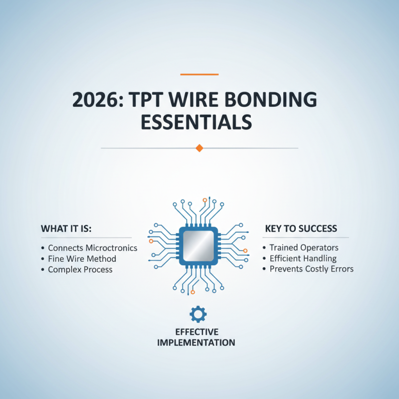 2026 How to Use a Tpt Wire Bonder Effectively?
