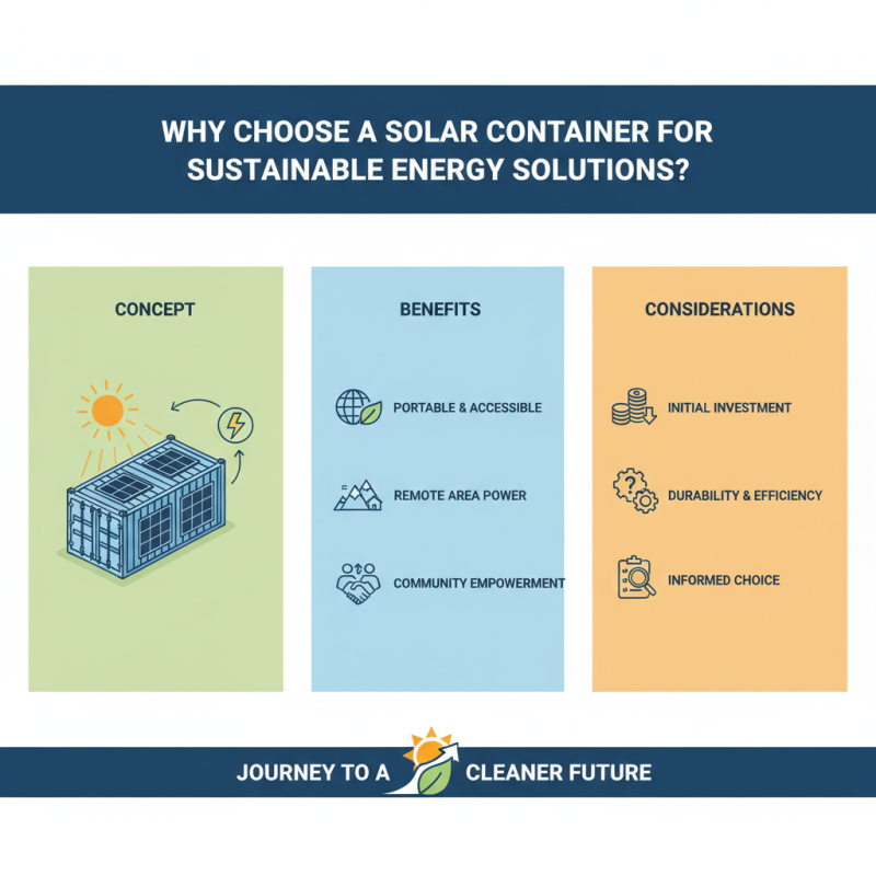 Why Choose a Solar Container for Sustainable Energy Solutions?