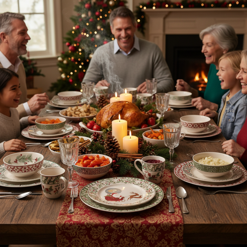 Why Choose Holiday Ceramic Plate Sets for Your Festive Celebrations?
