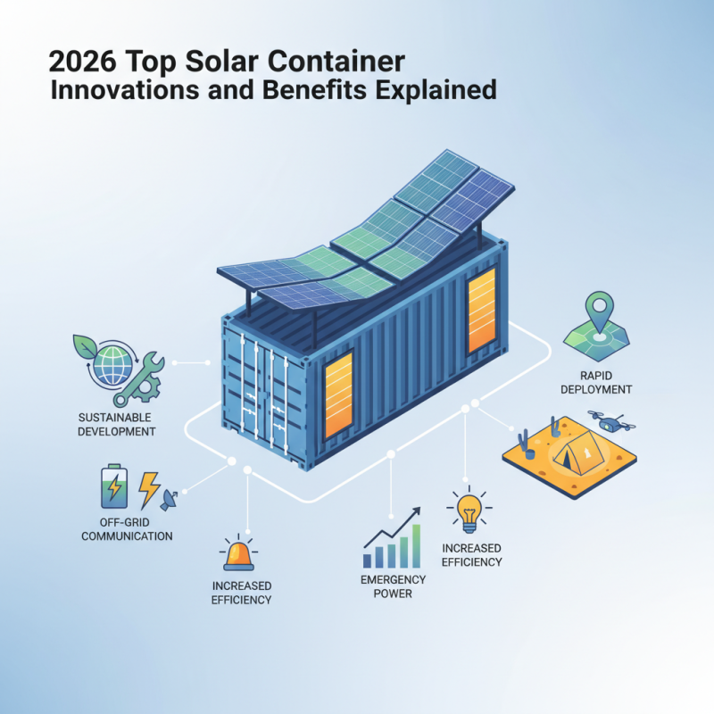 2026 Top Solar Container Innovations and Benefits Explained?