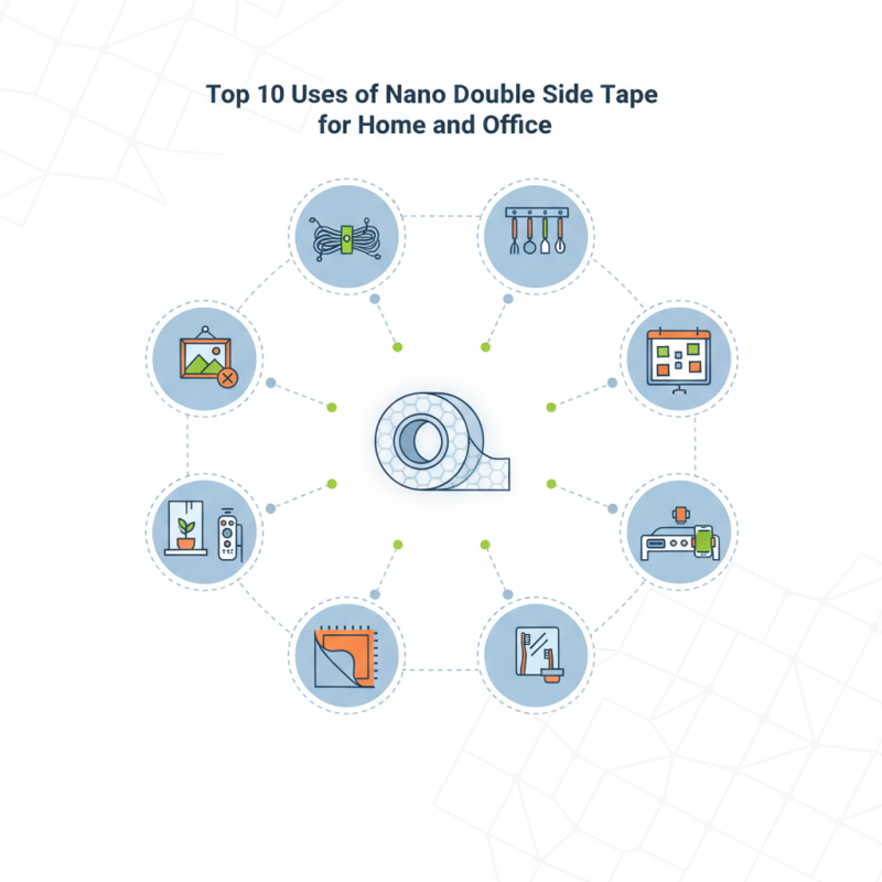 Top 10 Uses of Nano Double Side Tape for Home and Office?