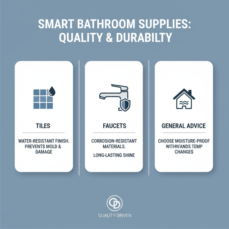 How to Choose the Best Bathroom Supplies for Your Home?