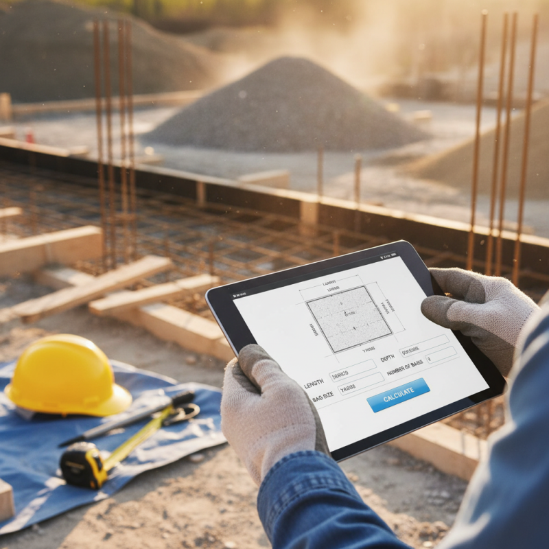 How to Use a Concrete Pour Calculator for Accurate Estimations