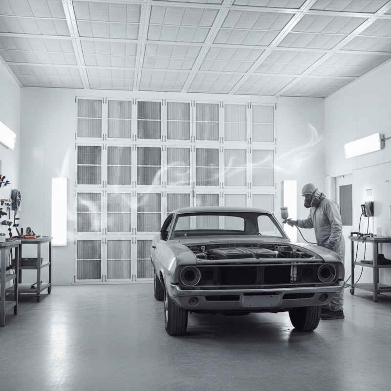 How to Choose the Right Paint Booth Filter Wall for Your Workshop?