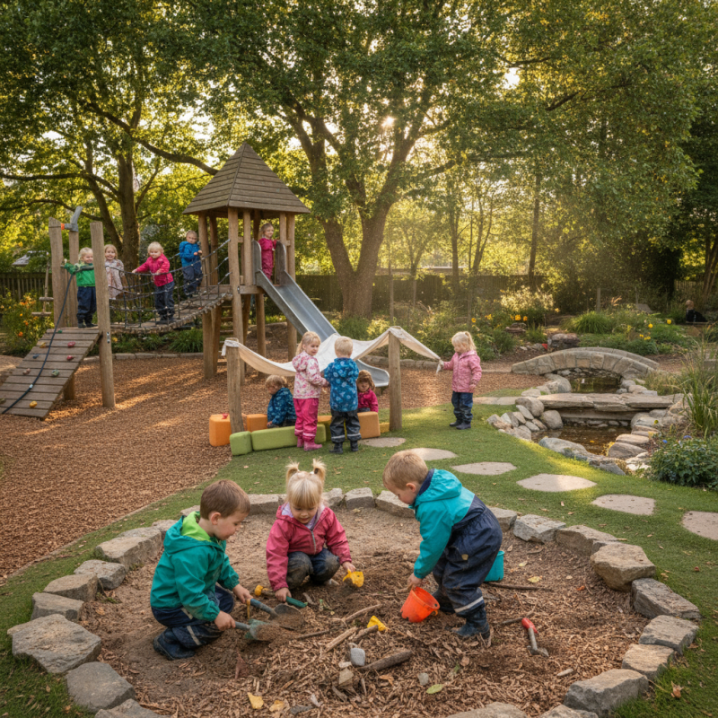 Benefits of Outdoor Play for Nursery Children