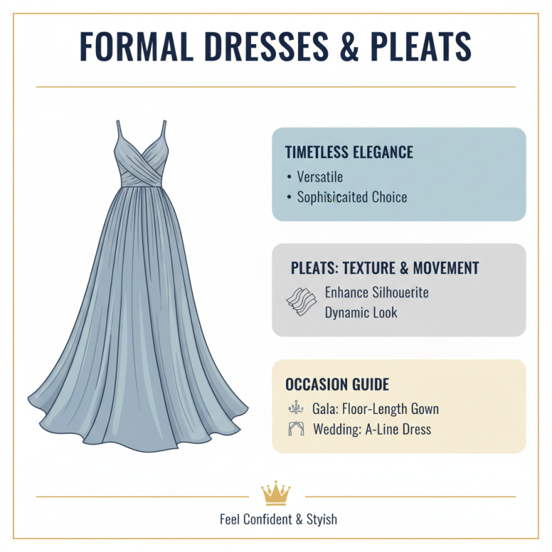 Top 10 Stylish Pleated Formal Dresses for Every Occasion?