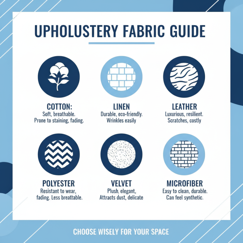 How to Choose the Best Furniture Upholstery Fabric?