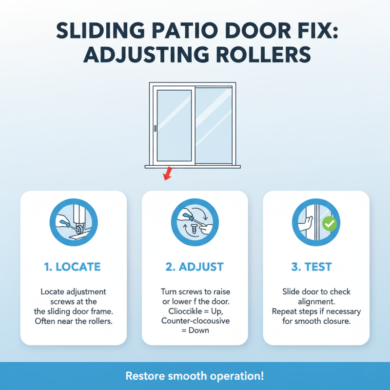 How to Fix a Sliding Back Door That Won't Close?