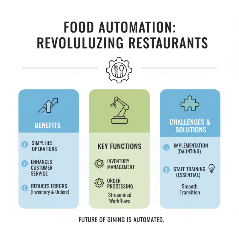 Top 10 Benefits of Food Automation for Modern Restaurants