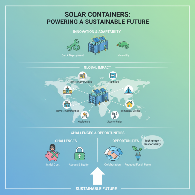 How to Use Solar Containers for Sustainable Energy Solutions?