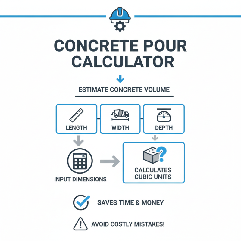 How to Use a Concrete Pour Calculator for Accurate Estimations