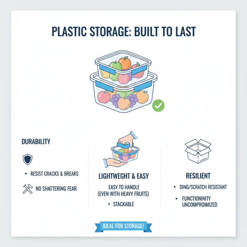 Top 10 Benefits of Using Plastic Fruit Containers for Storage and Freshness?